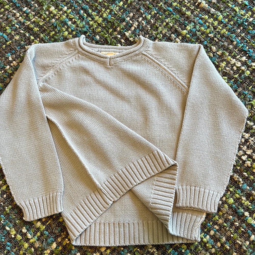Organic cotton boys sweater 4T